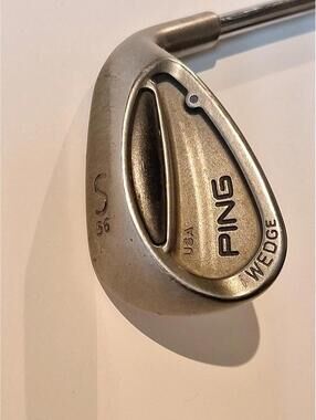 Ping iWedge Right Handed S 56* Degree Steel Shaft Ping Grip Wedge